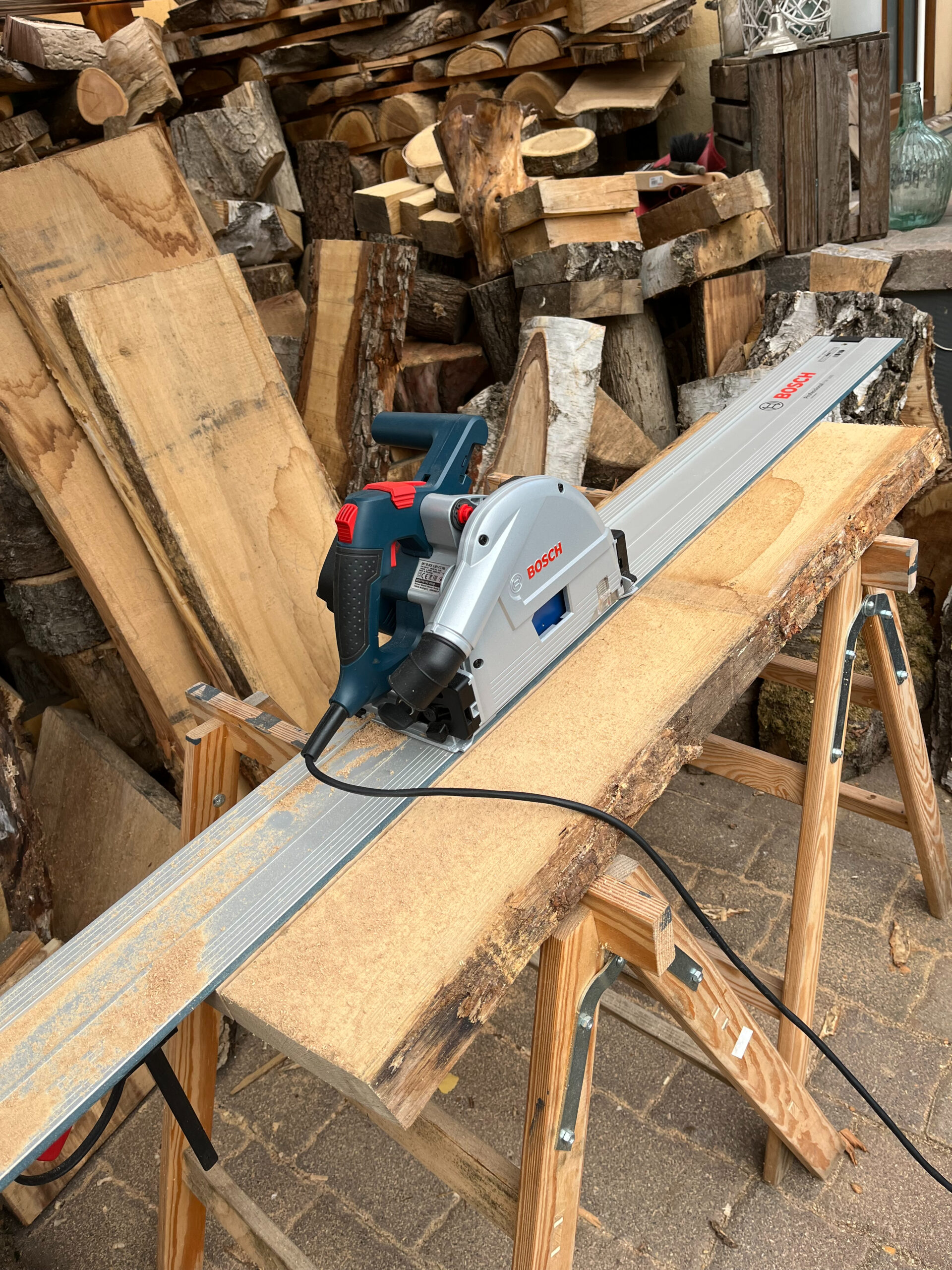 Werkstattdetail und Holzarbeit von MP Woodworking